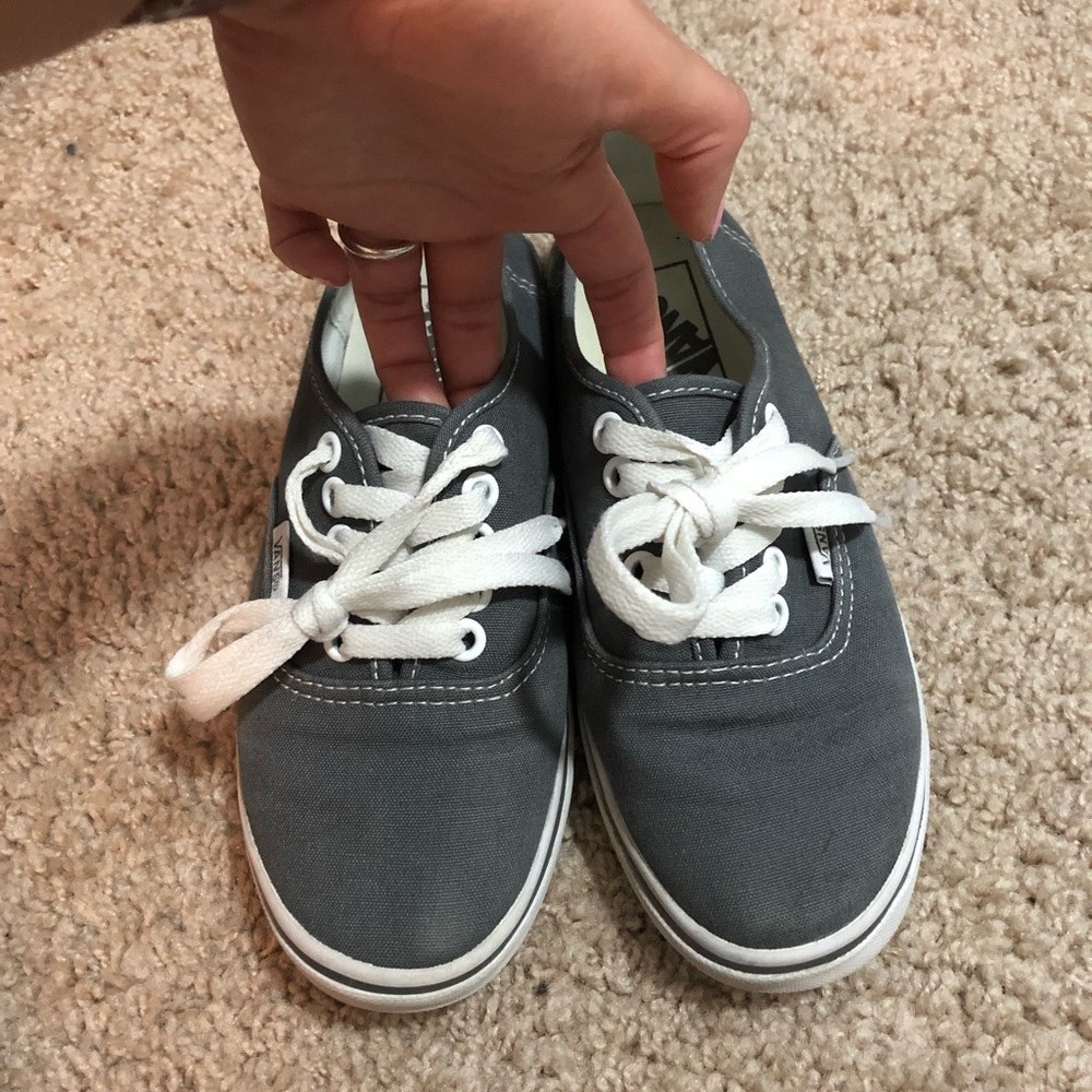 Gray Unisex Vans
